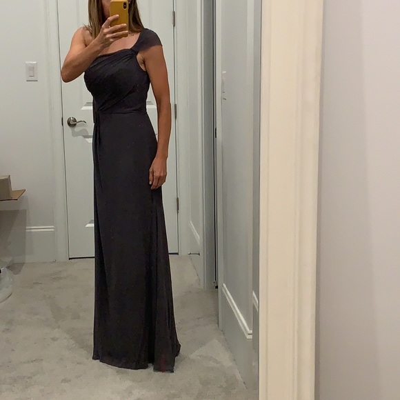 Jim Hjelm Occasions Gray Dress - NEW with tags - Picture 2 of 13